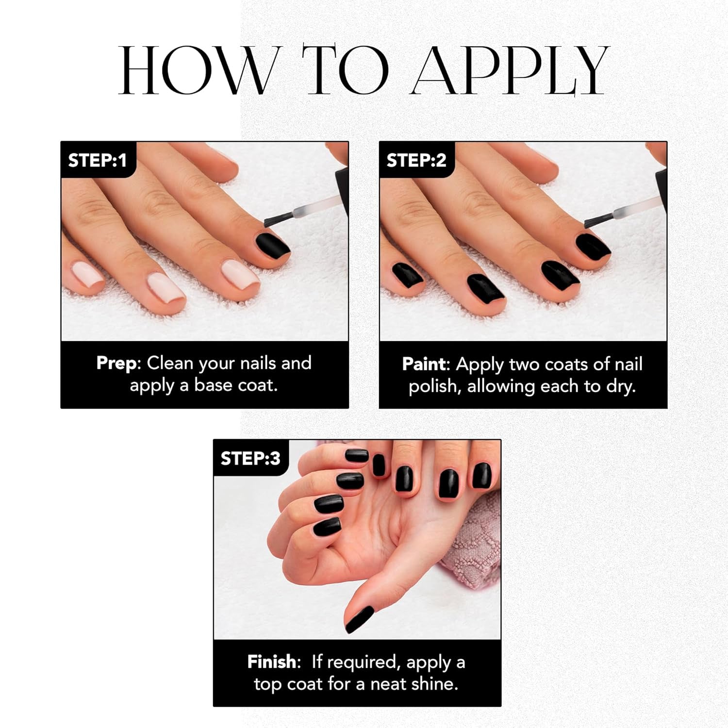 OG Beauty Black Beauty Gel Intense Nail Polish (1 Pc / 10 ML) OG Beauty Black Beauty Gel Intense Nail Polish (1 Pc / 10 ML)